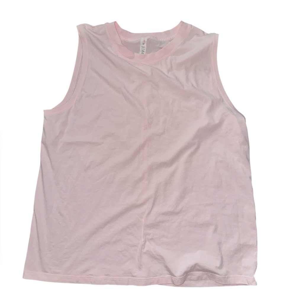 Lululemon Athletica Light Pink Tank Top